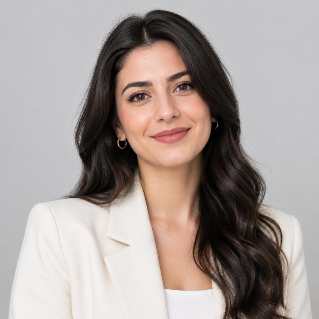Turkish female editorial mediator portrait