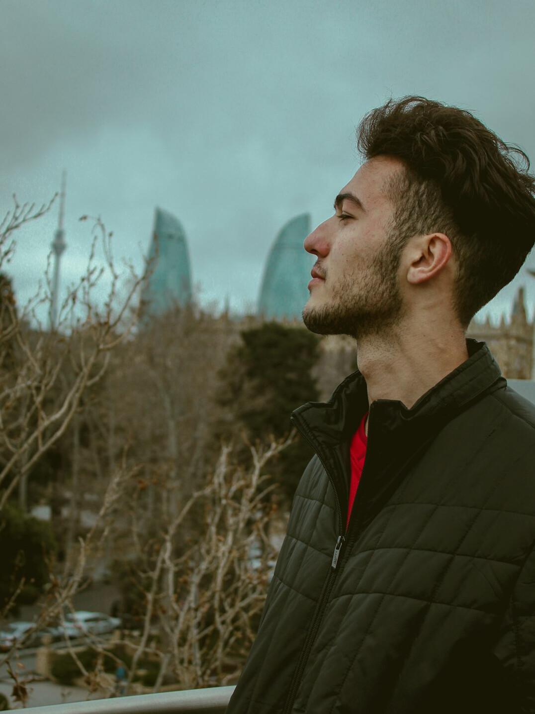 Turkish male crisis communication consultant portrait